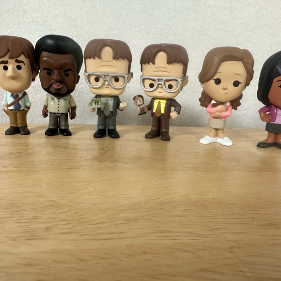 Funko Other - Funko Mystery Minis The Office Vinyl Figure Lot Of 6 - Dwight Kelly Jim Pam